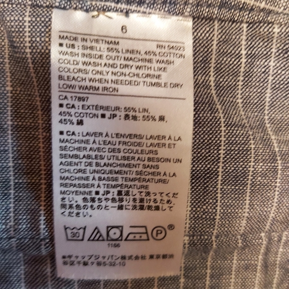 Banana Republic Linen capris - Picture 3 of 4